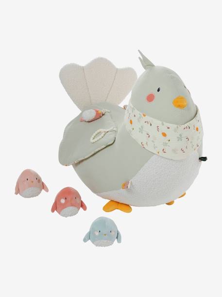 Grande peluche d'activités oiseau SAVANIA vert 5 - vertbaudet enfant 