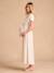Robe chemise longue en lin mélangé grossesse et allaitement beige+noir 2 - vertbaudet enfant 