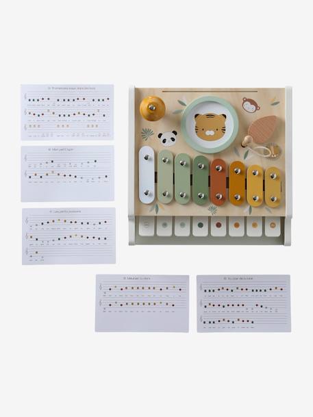 Piano musical 2 en 1 TANZANIE - bois FSC® bois 4 - vertbaudet enfant 