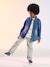 Chemise en jean garçon personnalisable stone 7 - vertbaudet enfant 