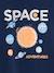 T-Shirt garçon motif brillant space bleu nuit+vert amande 3 - vertbaudet enfant 