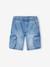 Bermuda en jean garçon battle double stone 3 - vertbaudet enfant 