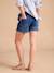 Short en jean grossesse avec tresse fantaisie bandeau amovible double stone 3 - vertbaudet enfant 