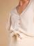 Blouse grossesse et allaitement avec lin beige+kaki 5 - vertbaudet enfant 