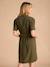 Robe chemise grossesse et allaitement kaki 3 - vertbaudet enfant 