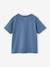 T-shirt motif dino garçon blanc chiné+bleu jean 5 - vertbaudet enfant 