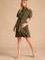Robe chemise grossesse et allaitement kaki 1 - vertbaudet enfant 