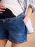 Short en jean grossesse avec tresse fantaisie bandeau amovible double stone 6 - vertbaudet enfant 