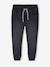Pantalon garçon jogger facile à enfiler anthracite+bleu grisé+caramel+kaki 1 - vertbaudet enfant 