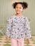 Blouse à volants imprimée fleurs fille blanc imprimé+écru+marine 1 - vertbaudet enfant 