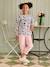 Blouse à volants imprimée fleurs fille blanc imprimé+écru+marine 5 - vertbaudet enfant 