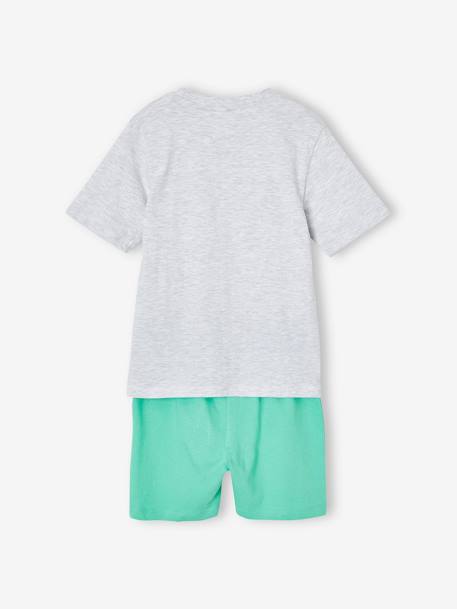 Pyjashort Pokémon Pikachu gris chiné 5 - vertbaudet enfant 
