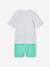 Pyjashort Pokémon Pikachu gris chiné 5 - vertbaudet enfant 