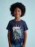 Tee-shirt garçon motif à sequins réversibles blanc+bleu nuit+bleu océan+écru+vert d'eau 6 - vertbaudet enfant 