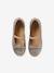 Ballerines cuir pailleté fille collection maternelle BEIGE VIF METALLISE+BLEU FONCE METALLISE 4 - vertbaudet enfant 