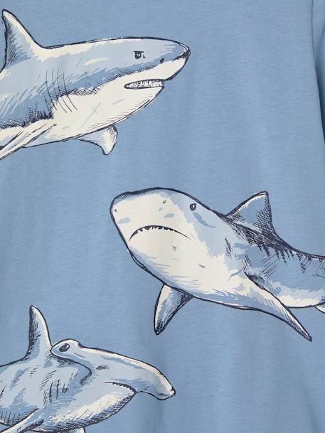 Lot de 2 pyjashorts garçon requins bleu ciel 8 - vertbaudet enfant 