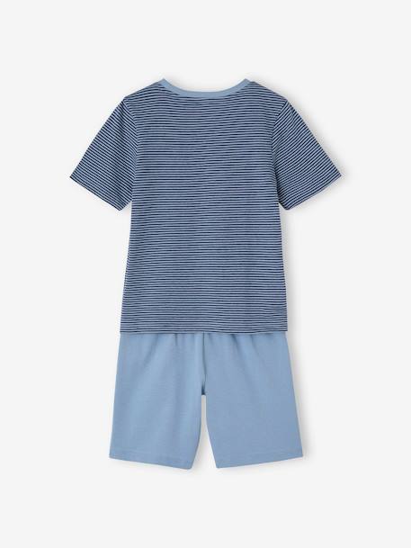 Lot de 2 pyjashorts garçon requins bleu ciel 9 - vertbaudet enfant 