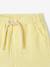 Short en gaze de coton bébé jaune fluo 3 - vertbaudet enfant 