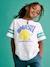 T-shirt sport motif tennis garçon blanc 1 - vertbaudet enfant 