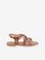 Sandales Bomongo blanc+marron 5 - vertbaudet enfant 