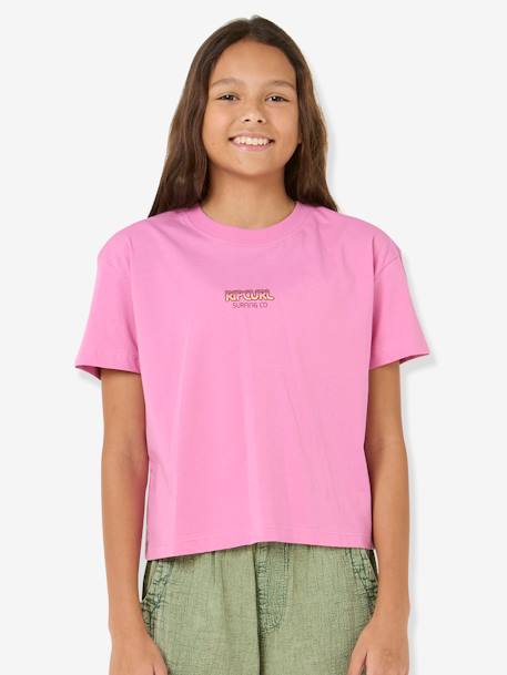 T-shirt SUN & SEA CROP rose 1 - vertbaudet enfant 