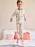 Pyjama garçon imprimé circuit de voitures écru 1 - vertbaudet enfant 