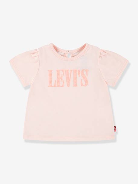 Tee-shirt bébé Smocked LEVI'S rose 1 - vertbaudet enfant 