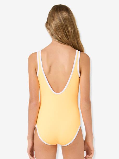 Maillot de bain 1 pièce fille jaune 3 - vertbaudet enfant 