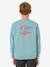 Sweat Raw Energy Crew bleu 3 - vertbaudet enfant 