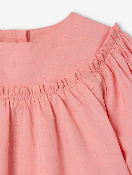 Robe naissance en plumetis rose 3 - vertbaudet enfant 