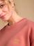 Ensemble grossesse 'Cool Mom' sweat et short en molleton terracotta 6 - vertbaudet enfant 