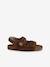 Sandales scratchées cuir enfant camel 2 - vertbaudet enfant 