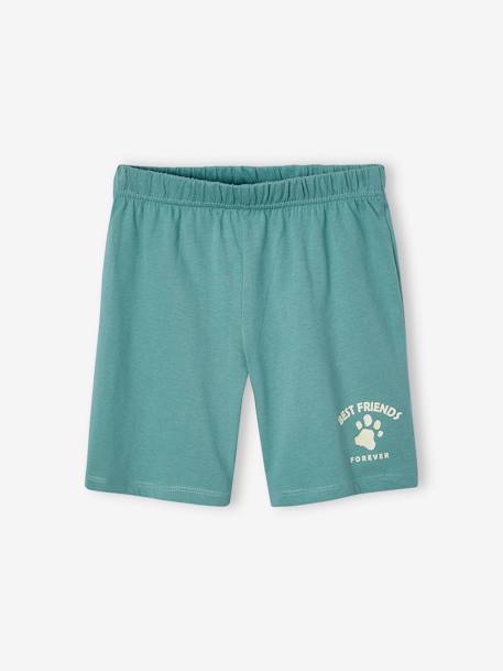 Pyjashort Disney Le roi Lion Simba best friends vert émeraude 3 - vertbaudet enfant 