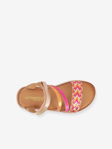 Sandales cuir enfant Iogym BY M. BELARBI rose 3 - vertbaudet enfant 