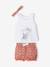 Ensemble Disney Bambi bébé 3 pièces T-shirt + bloomer + bandeau rose 1 - vertbaudet enfant 