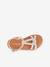 Sandales cuir enfant Backle PAR M. BELARBI blanc+fuchsia+turquoise 3 - vertbaudet enfant 
