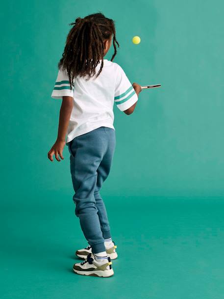 T-shirt sport motif tennis garçon blanc 6 - vertbaudet enfant 