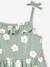 Lot de 2 robes fille à bretelles marine+vert sauge 11 - vertbaudet enfant 