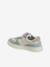 Basket enfant garçon cuir à scratchs et lacets élastiqués lot blanc+lot vert 10 - vertbaudet enfant 
