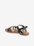 Sandales brides fantaisie cuir enfant lot bleu 3 - vertbaudet enfant 