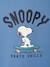 Sweat Snoopy Peanuts Garçon bleu chambray 4 - vertbaudet enfant 