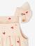 Salopette bébé fille molleton + bandeau écru+vanille 12 - vertbaudet enfant 