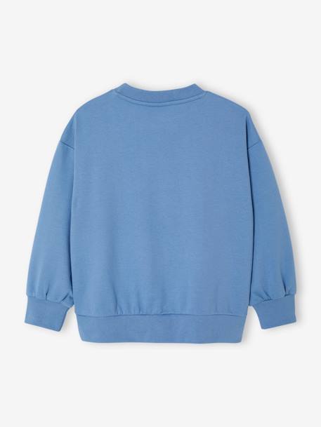 Sweat Snoopy Peanuts Garçon bleu chambray 3 - vertbaudet enfant 