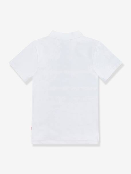 Polo LEVI'S garçon manches courtes blanc+marine 2 - vertbaudet enfant 