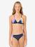 Maillot de bain 2 pièces Block Party marine 1 - vertbaudet enfant 