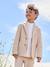 Ensemble céremonie chemise col Mao, veste et pantalon garçon beige+bleu ciel+vert d'eau 2 - vertbaudet enfant 