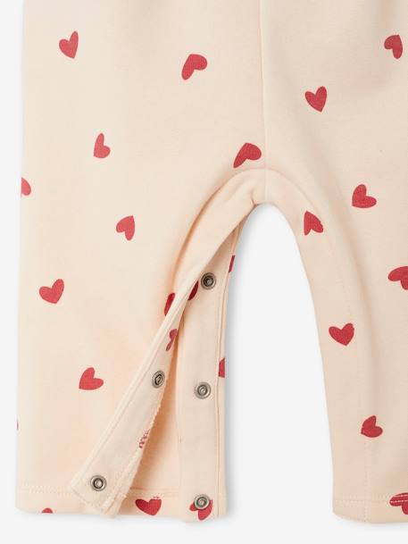 Salopette bébé fille molleton + bandeau écru+vanille 13 - vertbaudet enfant 