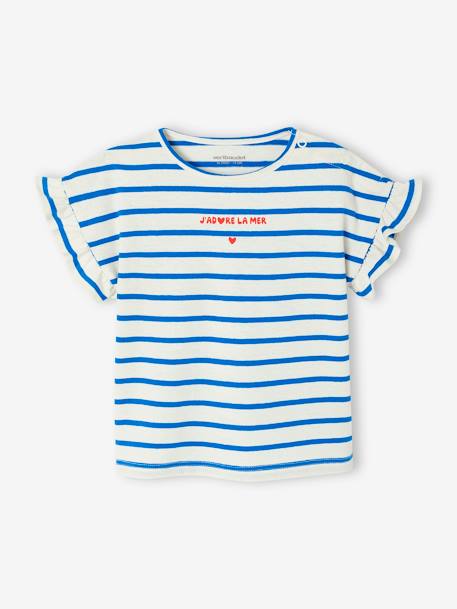 Ensemble t-shirt + jupe à bretelles bébé double stone 2 - vertbaudet enfant 
