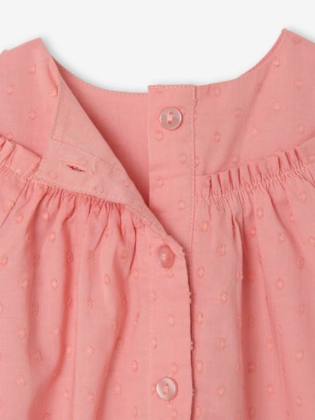 Robe naissance en plumetis rose 4 - vertbaudet enfant 