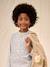 Chemise fleurie à col Mao garçon beige imprimé+bleu imprimé 1 - vertbaudet enfant 